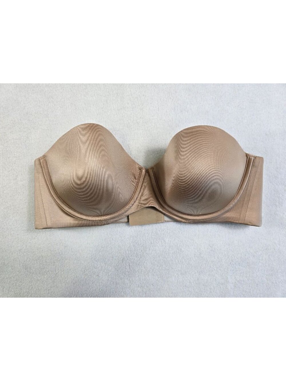 Soma Vanishing Strapless Bra 34C Nude Underwire Smooth Finish